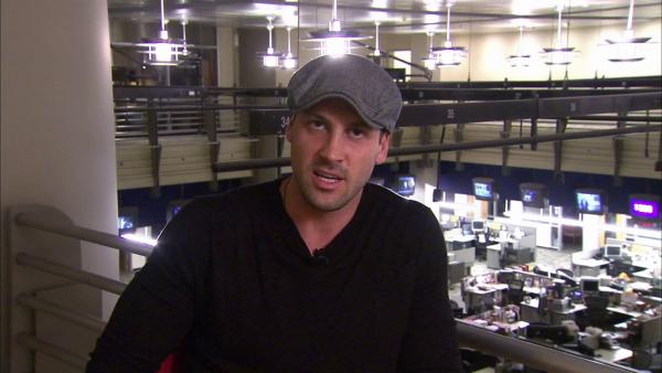 Maksim Chmerkovskiy talks to OTRC.com at its headquarters at KABC-TV in Los Angeles on Oct. 26, 2012. - Provided courtesy of OTRC Maksim Chmerkovskiy talks to OTRC.com at its headquarters at KABC-TV in Los Angeles on Oct. 26, 2012. - Provided courtesy of OTRC