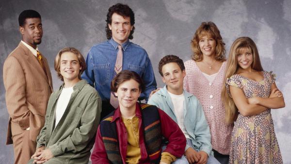 The cast of Boy Meets World, including Ben Savage, Rider Strong, Danielle Fishel, Betsy Randle and Will Friedle, appear in a promotional photo. - Provided courtesy of ABC The cast of Boy Meets World, including Ben Savage, Rider Strong, Danielle Fishel, Betsy Randle and Will Friedle, appear in a promotional photo. - Provided courtesy of ABC