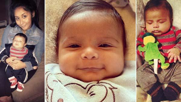 Snooki and her son Lorenzo appear in a series of Instagram photos on November 3, 2012. - Provided courtesy of twitter.com/snooki/status/264758290196606979 Snooki and her son Lorenzo appear in a series of Instagram photos on November 3, 2012. - Provided courtesy of twitter.com/snooki/status/264758290196606979