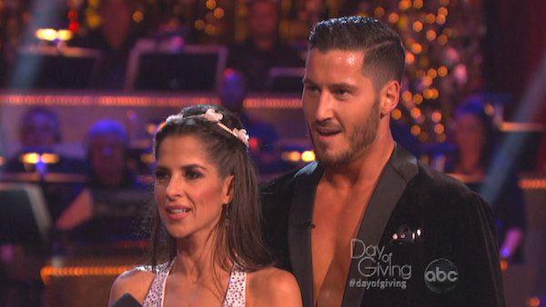 Kelly Monaco and Valentin Chmerkovskiy appear in a still from 'Dancing With The Stars: All-Stars' on November 5,