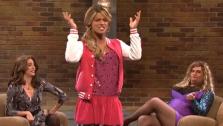 Bruno Mars appears on NBCs Saturday Night Live on Oct. 20, 2012. In this skit, titled Haters, he dressed up as a teenage girl. - Provided courtesy of NBC