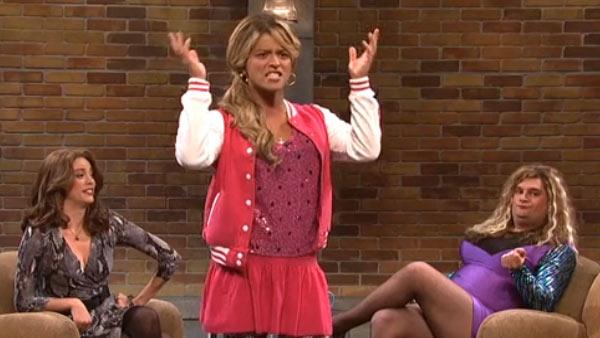 Bruno Mars appears on NBCs Saturday Night Live on Oct. 20, 2012. In this skit, titled Haters, he dressed up as a teenage girl. - Provided courtesy of NBC Bruno Mars appears on NBCs Saturday Night Live on Oct. 20, 2012. In this skit, titled Haters, he dressed up as a teenage girl. - Provided courtesy of NBC