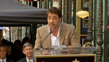 Javier Bardem spoke during the ceremony for his Walk of Fame star on November 9, 2012. - Provided courtesy of OTRC