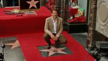 Javier Bardem receives his star on the Hollywood Walk of Fame on November 9, 2012. - Provided courtesy of OTRC