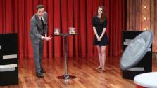 Kristen Stewart appears in a still from the Late Night with Jimmy Fallon show on November 7, 2012. - Provided courtesy of NBC / Peter Kramer