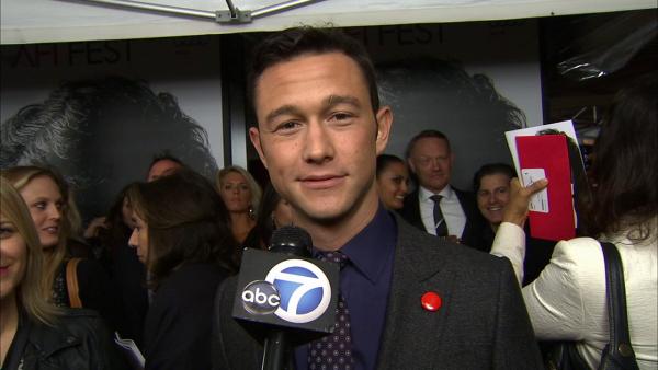 Joseph Gordon-Levitt talks to OTRC.com at the premiere of 'Lincoln' at Grauman's Chinese Theatre during AFI Fest in Hollywood on Nov. 8, 2012.