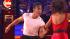 Apolo Anton Ohno and Karina Smirnoff appear in a...