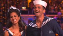Melissa Rycroft and Tony Dovolani appear in a still from Dancing With The Stars: All-Stars on November 12, 2012. - Provided courtesy of ABC / OTRC