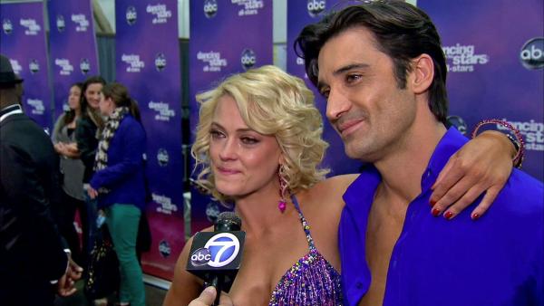 Gilles Marini and Peta Murgatroyd talk to OTRC.com after the Nov. 13, 2012 episode of 'Dancing With The Stars.'