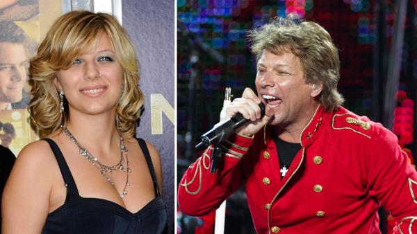 Stephanie Bongiovi, daughter of rocker Jon Bon Jovi, attends the premiere of New Years Eve at Ziegfeld Theatre in New York on Dec. 7, 2011. / Jon Bon Jovi performs live on stage during Bon Jovis Open Air Tour show in Barcelona, Spain on July 27, 2011. - Provided courtesy of AP / Evan Agostini / Job Vermeulen Stephanie Bongiovi, daughter of rocker Jon Bon Jovi, attends the premiere of New Years Eve at Ziegfeld Theatre in New York on Dec. 7, 2011. / Jon Bon Jovi performs live on stage during Bon Jovis Open Air Tour show in Barcelona, Spain on July 27, 2011. - Provided courtesy of AP / Evan Agostini / Job Vermeulen