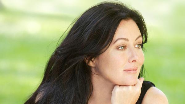 Shannen Doherty appears in a publicity photo for the 2012 WE tv reality series Shannon Says. - Provided courtesy of Chris Ragazzo / WE tv Shannen Doherty appears in a publicity photo for the 2012 WE tv reality series Shannon Says. - Provided courtesy of Chris Ragazzo / WE tv