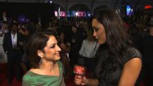 Gloria Estefan talks to OTRC.com at the 40th annual American Music Awards on November 18, 2012. - Provided courtesy of none / OTRC