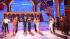 'DWTS': 2 semifinalists sent home :: Shawn Johnson, Tony Dovolani, Melissa Rycroft, Derek Hough, Tom Bergeron, Brooke Burke Charvet, Apolo Anton Ohno, Karina Smirnoff, Valentin Chmerkovskiy, Kelly Monaco, Cheryl Burke and Emmitt Smith on Dancing With The Stars: All-Stars on Nov. 19, 2012.