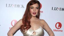 Lindsay Lohan attends a dinner celebrating the premiere of Liz and Dick at the Beverly Hills Hotel on Tuesday, Nov. 20, 2012, in Beverly Hills, Calif. - Provided courtesy of AP Photo / John Shearer / Invision