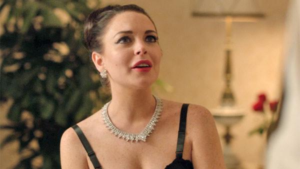 Lindsay Lohan appears as Elizabeth Taylor and Grant Bowler as Richard Burton in a scene from the 2012 Lifetime Television film Liz and Dick. - Provided courtesy of Lifetime Lindsay Lohan appears as Elizabeth Taylor and Grant Bowler as Richard Burton in a scene from the 2012 Lifetime Television film Liz and Dick. - Provided courtesy of Lifetime
