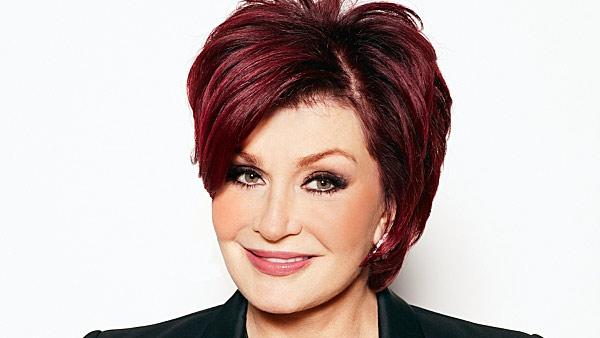 Sharon Osbourne appears in a 2012 publicity photo for the CBS daytime show 'The Talk.'