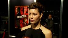 Jessica Biel talked to OTRC.com about her role in the 2012 thriller Hitchcock on November 20, 2012. - Provided courtesy of OTRC