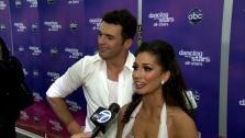Melissa Rycroft and Tony Dovolani talk to OTRC.com after the November 26, 2012 episode of Dancing With The Stars. - Provided courtesy of OTRC