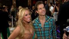 Sabrina Bryan and Louis Van Amstel talk to OTRC.com after the Dancing With The Stars: All-Stars finale on November 27, 2012. - Provided courtesy of OTRC