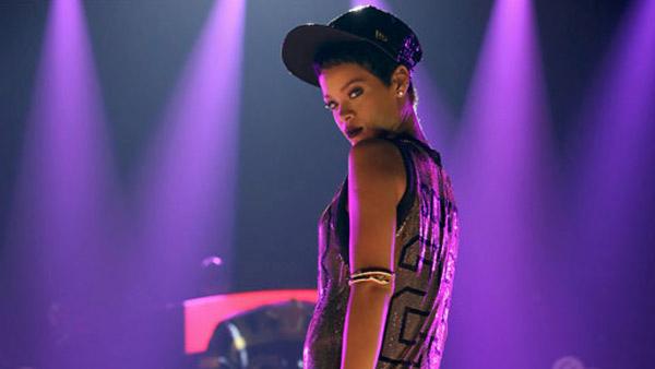 Singer Rihanna performs onstage during the 2012 iHeartRadio Music Festival at the MGM Grand Garden Arena on Sept. 21, 2012 in Las Vegas, Nevada.