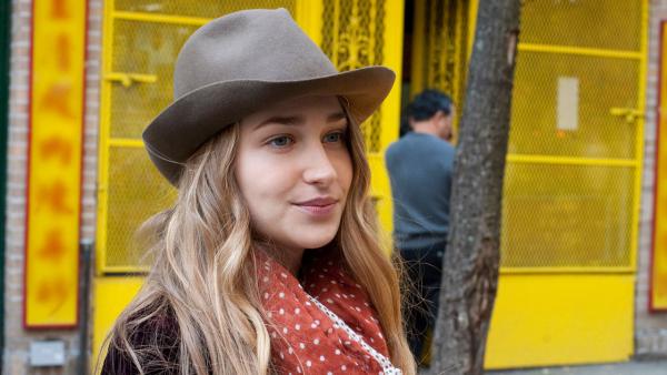 Jemima Kirke appears in a promotional photo for 'Girls' in 2012.