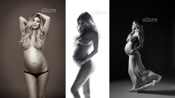 Marisa Miller poses half-nude while pregnant in these exclusive photos shot for Allure magazine, published in November 2012. - Provided courtesy of Brian Bowen Smith / Allure Marisa Miller poses half-nude while pregnant in these exclusive photos shot for Allure magazine, published in November 2012. - Provided courtesy of Brian Bowen Smith / Allure