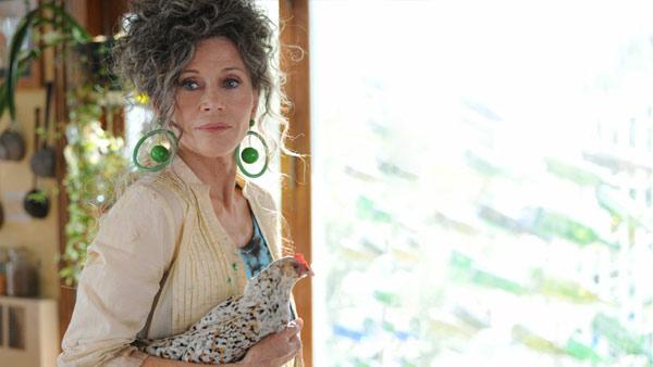 Jane Fonda appears in a scene from the 2012 movie 'Peace, Love and Misunderstanding.'