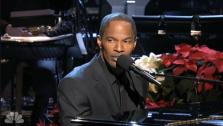 Jamie Foxx appears in a scene from the December 8 episode of Saturday Night Live. - Provided courtesy of NBC