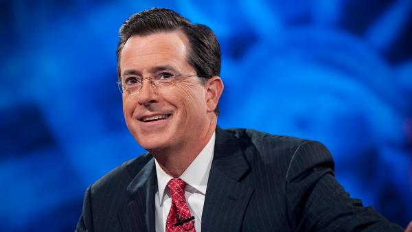 Stephen Colbert appears in an undated photo from his Comedy Central show, The Colbert Report. - Provided courtesy of Scott Gries/Comedy Central Stephen Colbert appears in an undated photo from his Comedy Central show, The Colbert Report. - Provided courtesy of Scott Gries/Comedy Central