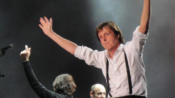 Paul McCartney appears in a photo from a performance in June 2010. - Provided courtesy of www.flickr.com/darioferrini