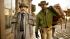 Christoph Waltz and Jamie Foxx appear in a scene...