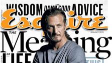 Sean Penn appears on the cover of Esquire magazines January 2013 issue. - Provided courtesy of Esquire