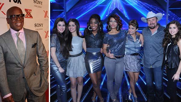 L.A. Reid arrives at The X Factor Viewing Party on Dec. 6, 2012 in Hollywood. / Fifth Harmony, Tate Stevens and Carly Rose Sonenclar appear in a publicity photo after being chosen to advance to the finals on season 2 of The X Factor on Dec. 13, 2012. - Provided courtesy of Ray Mickshaw / FOX L.A. Reid arrives at The X Factor Viewing Party on Dec. 6, 2012 in Hollywood. / Fifth Harmony, Tate Stevens and Carly Rose Sonenclar appear in a publicity photo after being chosen to advance to the finals on season 2 of The X Factor on Dec. 13, 2012. - Provided courtesy of Ray Mickshaw / FOX