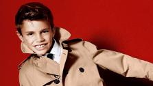 Romeo Beckham models in a photo for Burberry Spring/Summer 2013 campaign posted on Burberrys Facebook page on December 17, 2012. - Provided courtesy of Burberry/ Mario Testino