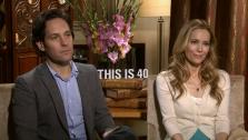 Paul Rudd and Leslie Mann talk to OTRC.com about their 2012 comedy film, This is 40, which hits theaters Dec. 21, 2012. - Provided courtesy of OTRC
