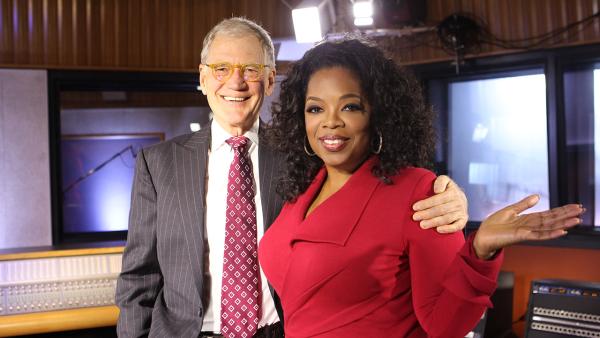 David Letterman appears on Oprahs Next Chapter with host Oprah Winfrey in an episode airing on Jan. 6, 2013. - Provided courtesy of George Burns / OWN David Letterman appears on Oprahs Next Chapter with host Oprah Winfrey in an episode airing on Jan. 6, 2013. - Provided courtesy of George Burns / OWN