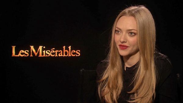 Amanda Seyfried talked to OTRC.com about her upcoming film Les Miserables on Dec. 3, 2012.