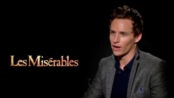 Eddie Redmayne talked to OTRC.com about his upcoming film 'Les Miserables' on Dec. 3, 2012.