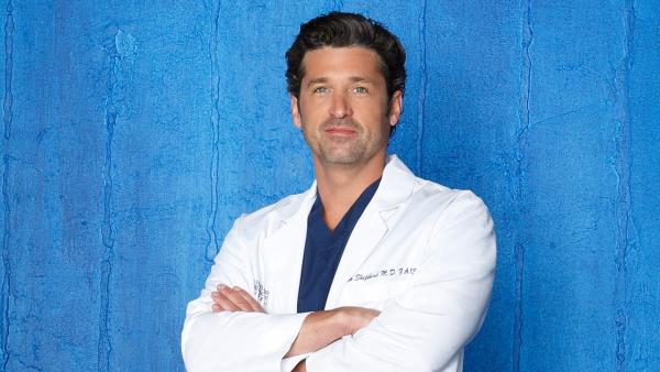Patrick Dempsey appears in a 2012 publicity photo for ABC's 'Grey's Anatomy.'