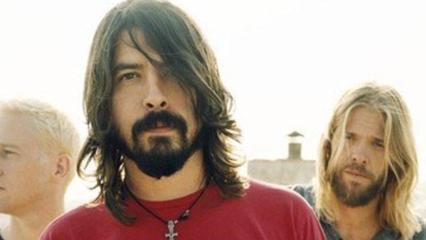 Chris Shiflett, Dave Grohl and Taylor Hawkins appear in an undated photo from the band's official Facebook page, Facebook.com/foofighters.
