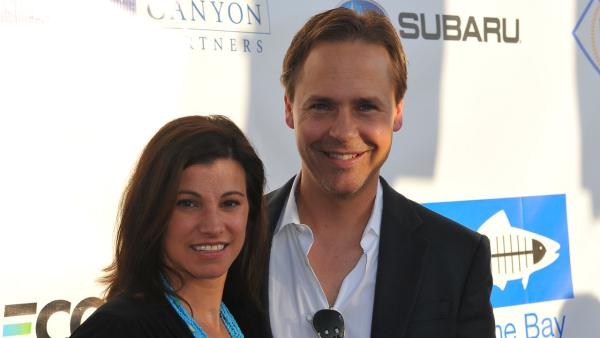 Chad Lowe and Kim Painter appear at the 'Bring Back the Beach' event by Heal The Bay on May 20, 2010.