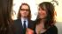 The couple talks about working on the series...