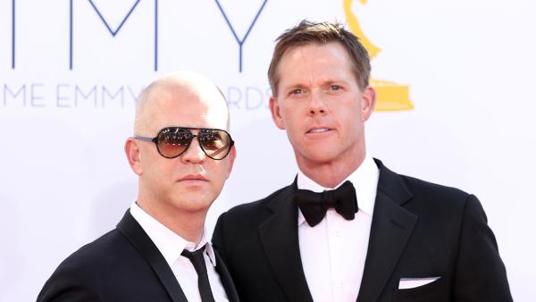 Ryan Murphy, left, and David Miller arrive at the 64th Primetime Emmy Awards at the Nokia Theatre on Sunday, Sept. 23, 2012, in Los Angeles. - Provided courtesy of Matt Sayles / Invision / AP Ryan Murphy, left, and David Miller arrive at the 64th Primetime Emmy Awards at the Nokia Theatre on Sunday, Sept. 23, 2012, in Los Angeles. - Provided courtesy of Matt Sayles / Invision / AP