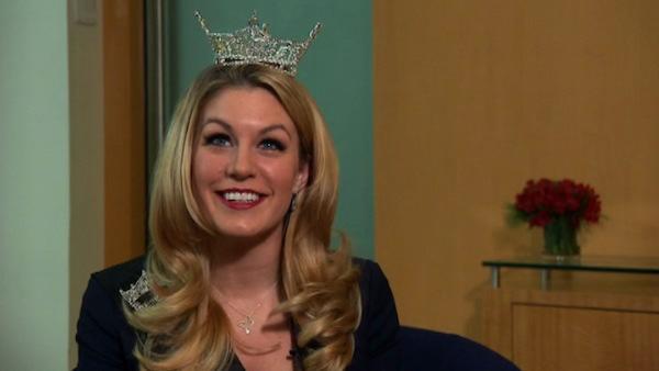Miss New York, Mallory Hytes Hagan, discusses 2013 Miss America pageant before Live Well Networks Miss America: Secrets Revealed special, set to air on Jan. 7, 2012. - Provided courtesy of OTRC
