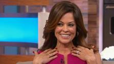 Brooke Burke-Charvet appears on ABCs Good Morning America on Jan. 8, 2013. - Provided courtesy of ABCNews