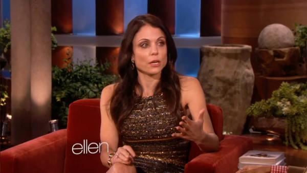Bethenny Frankel appears on The Ellen DeGeneres Show on January 9, 2013. - Provided courtesy of The Ellen DeGeneres Show Bethenny Frankel appears on The Ellen DeGeneres Show on January 9, 2013. - Provided courtesy of The Ellen DeGeneres Show