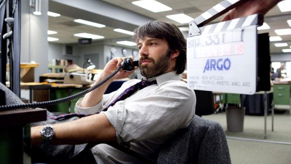 Ben Affleck appears in a promotional photo from the 2012 film 'Argo.'