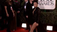 Eva Longoria appears at the 2013 Golden Globe Awards in Beverly Hills, California on Jan. 13, 2013. - Provided courtesy of OTRC