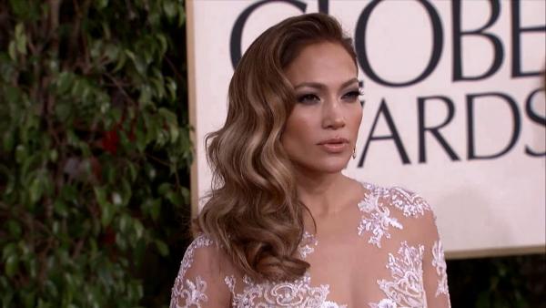 Jennifer Lopez appears at the 2013 Golden Globe Awards in Beverly Hills, California on Jan. 13, 2013.