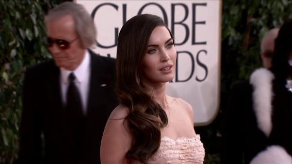 Megan Fox appears at the 2013 Golden Globe Awards in Beverly Hills, California on Jan. 13, 2013.